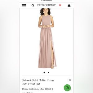 Dessy Toasted Sugar Dress